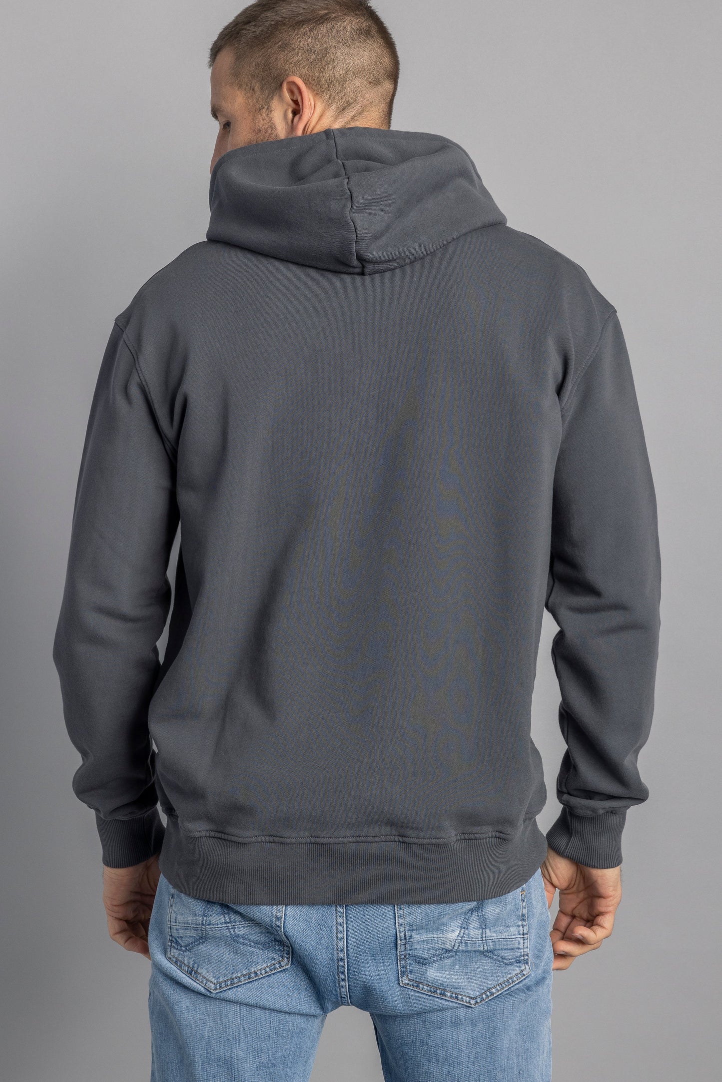 Logo Hoodie, Basalt