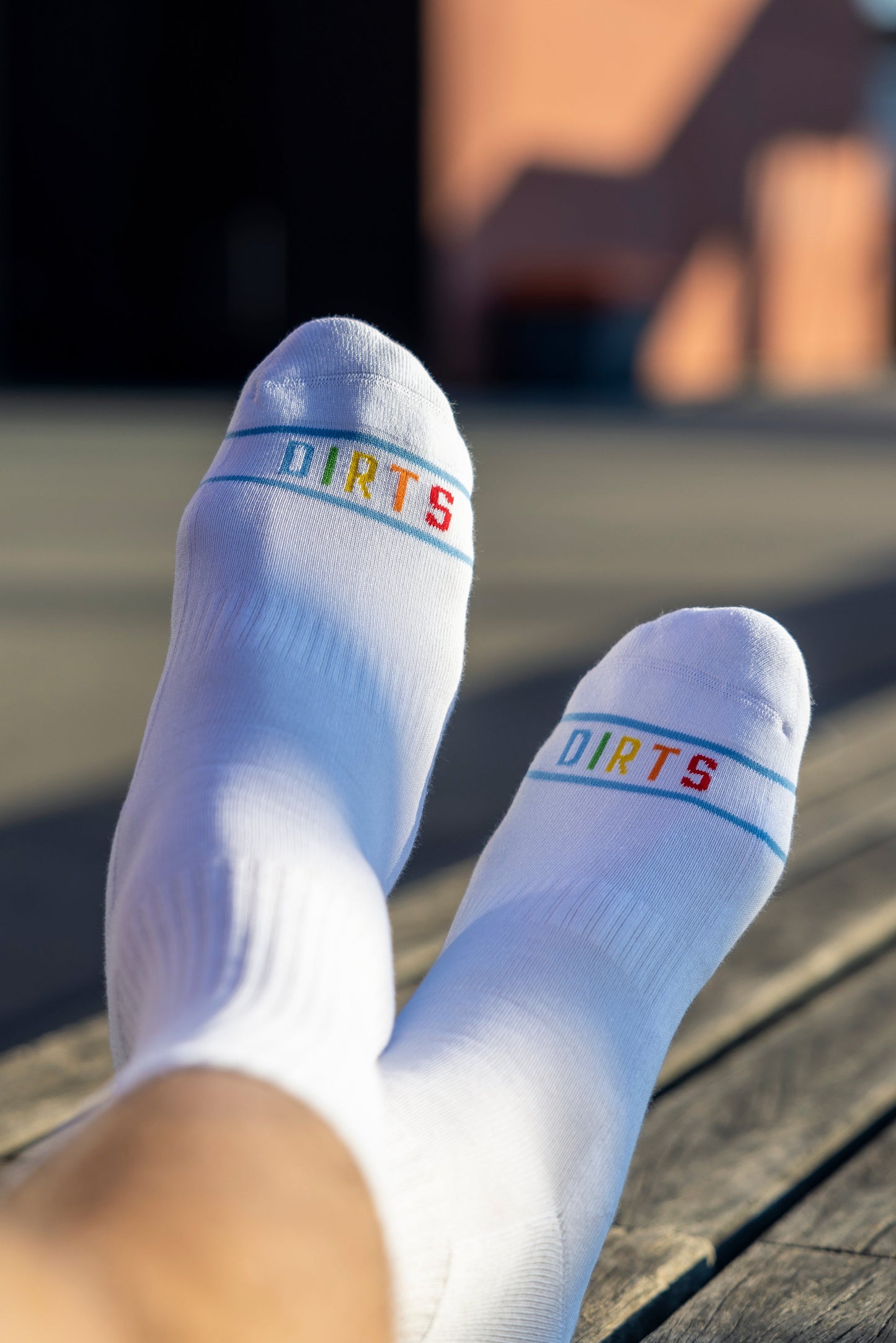 Rainbow Socks 2.0 White
