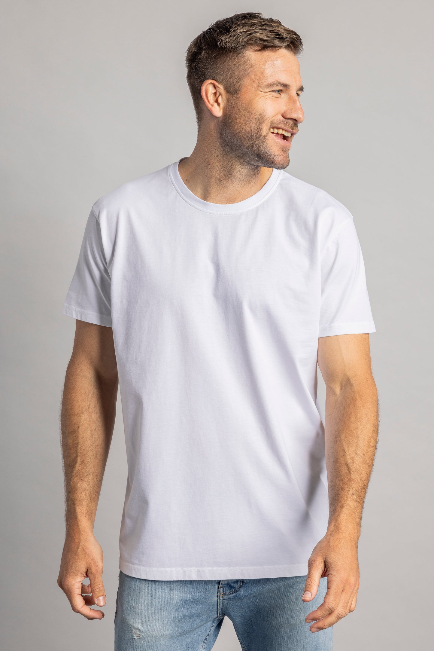 3er-Pack Premium Blank T-Shirt STANDARD, Weiß