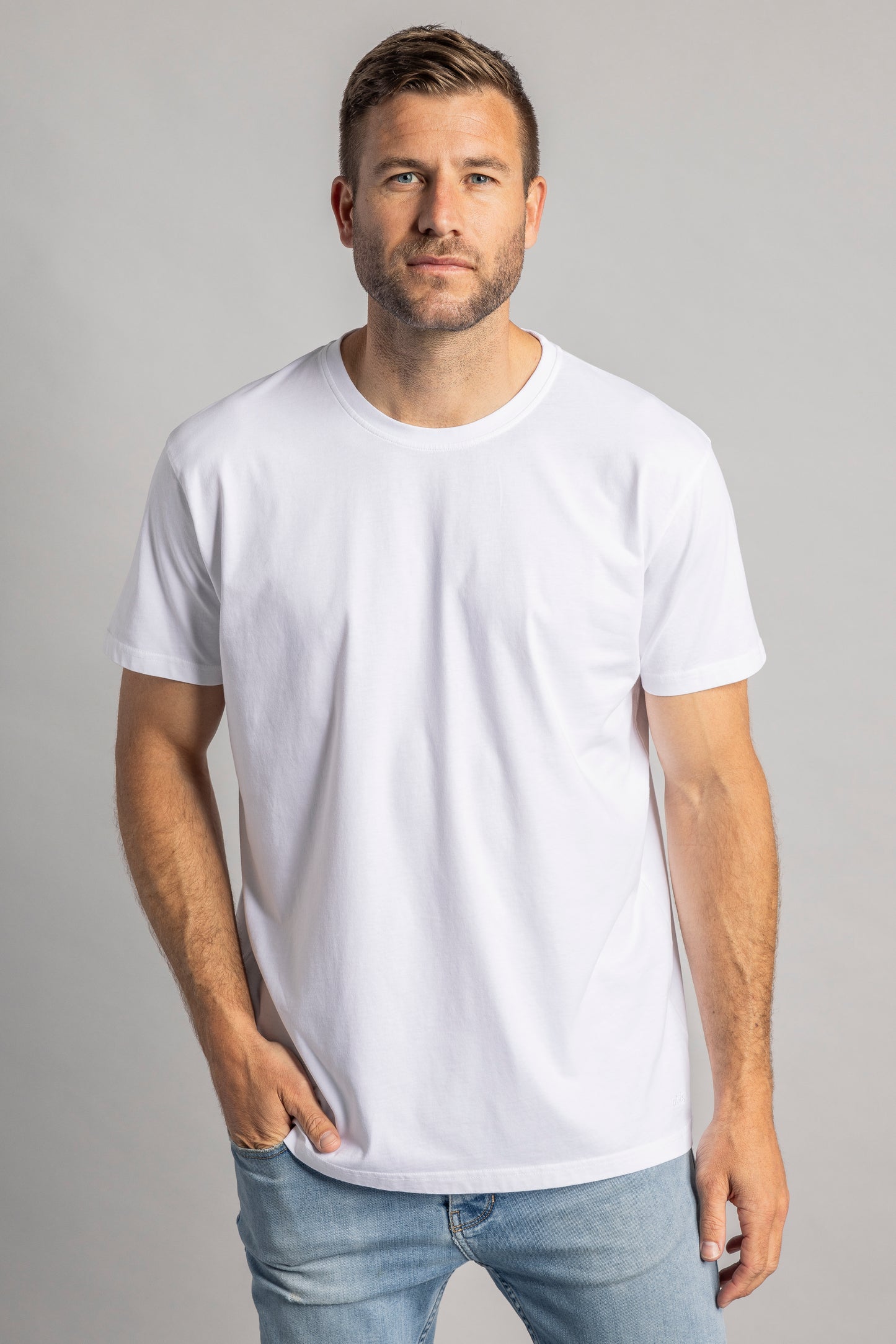 3er-Pack Premium Blank T-Shirt STANDARD, Weiß