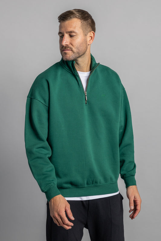 Quarter Zip Sweater Oversized