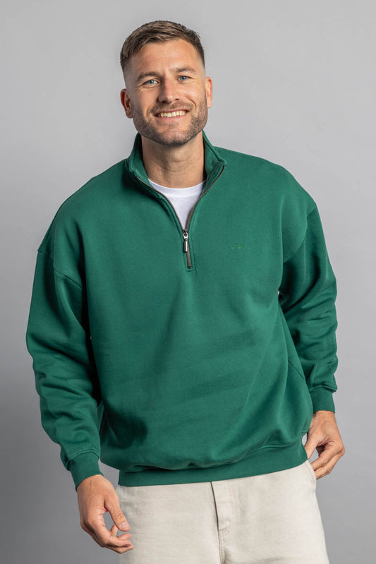 Quarter Zip Sweater Oversized