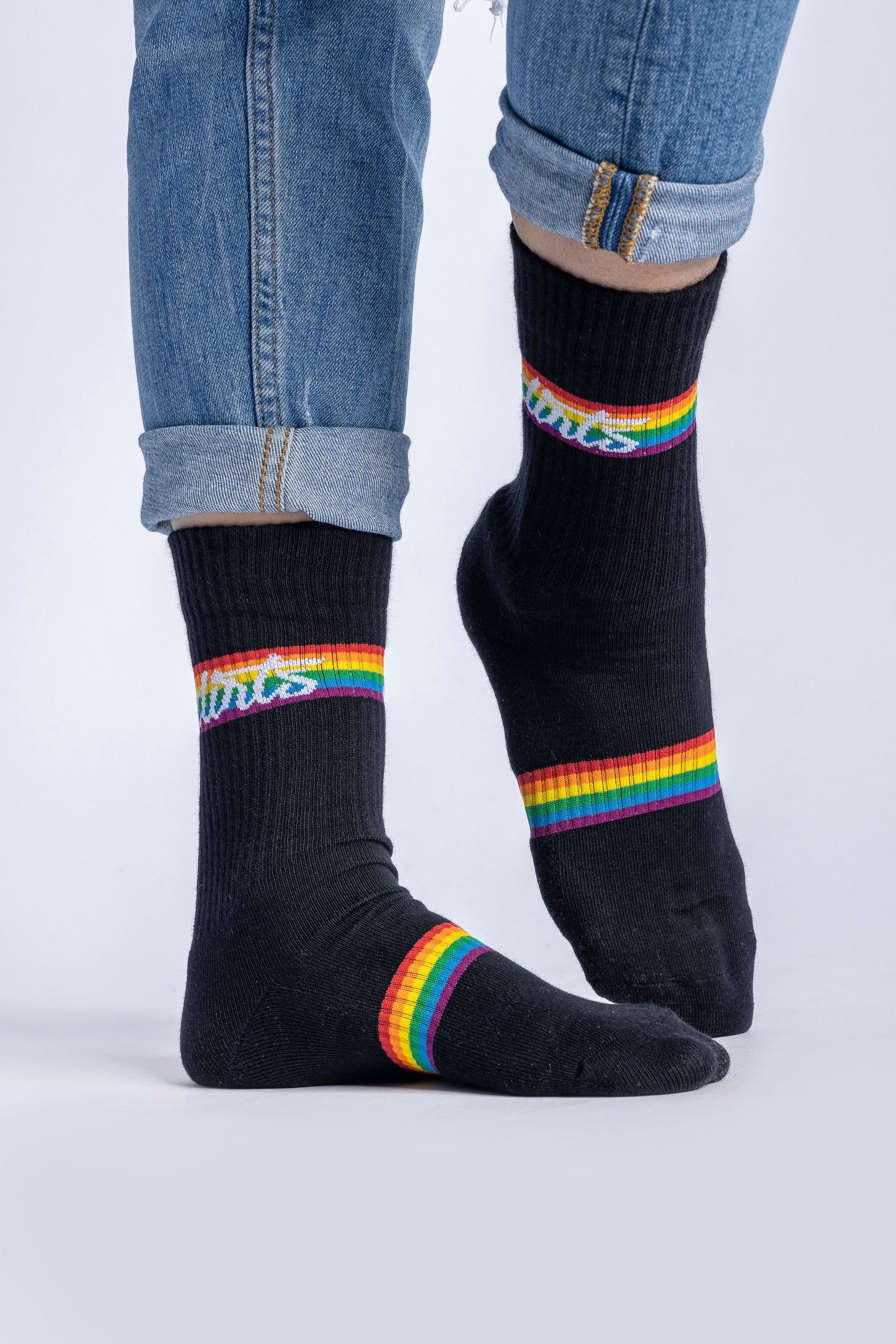 Rainbow Socks, Schwarz