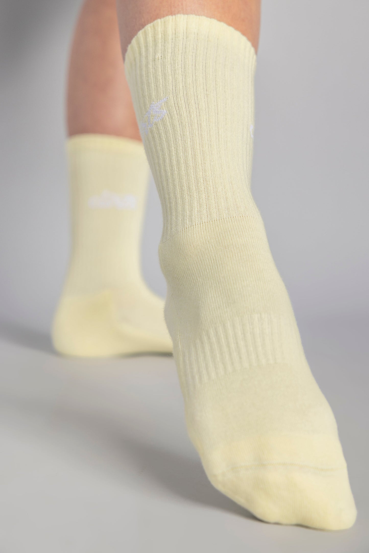 Classic Logo Socks, Zitrone