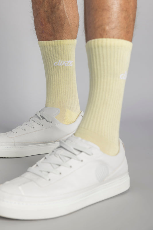 Classic Logo Socks, Zitrone