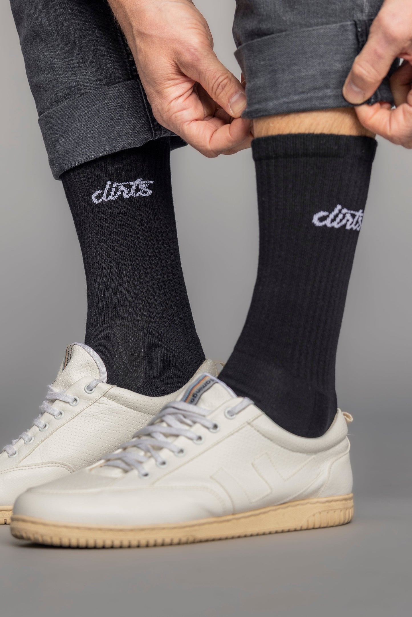 Classic Logo Socks, Schwarz