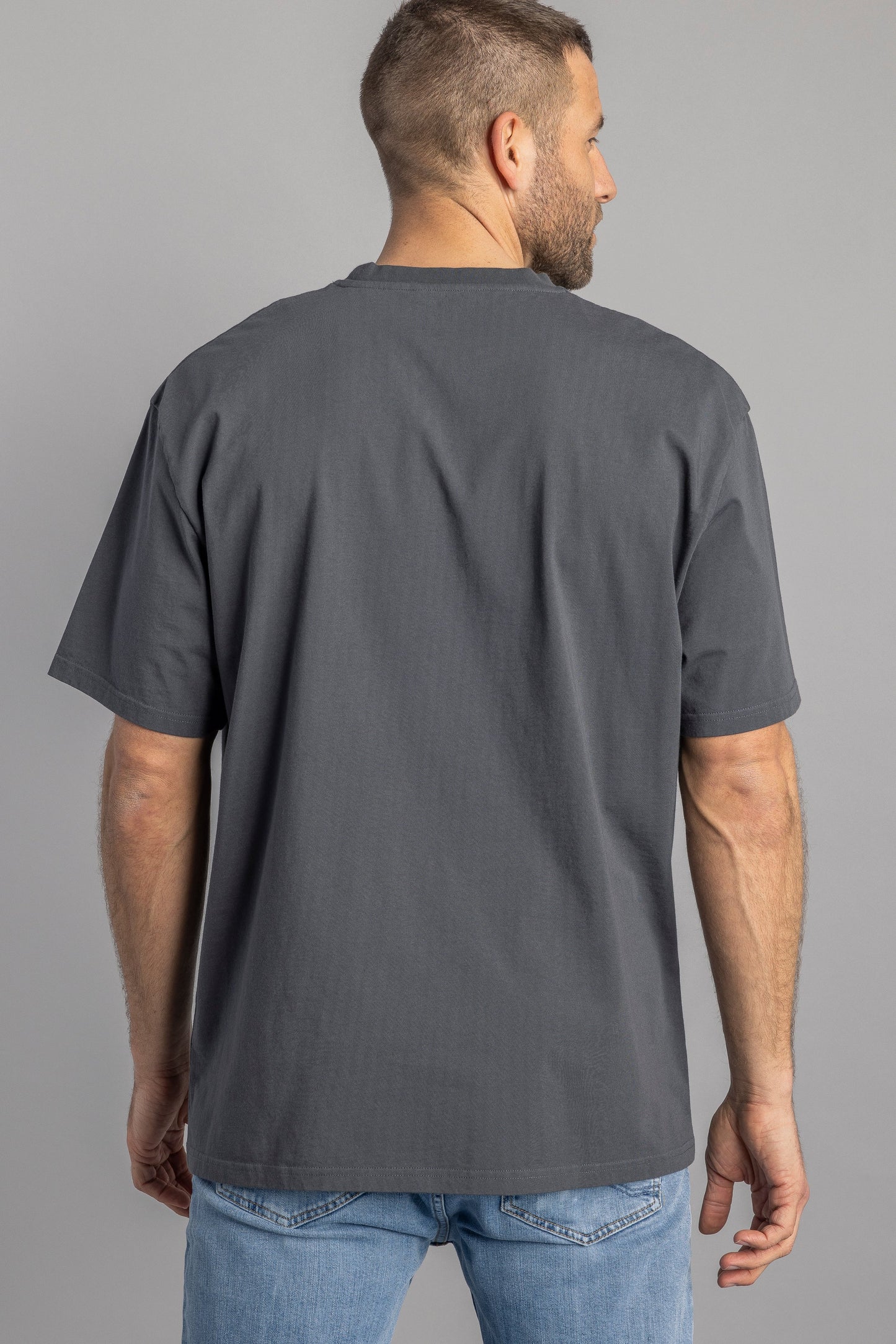 Logo T-Shirt OVERSIZED, Basalt