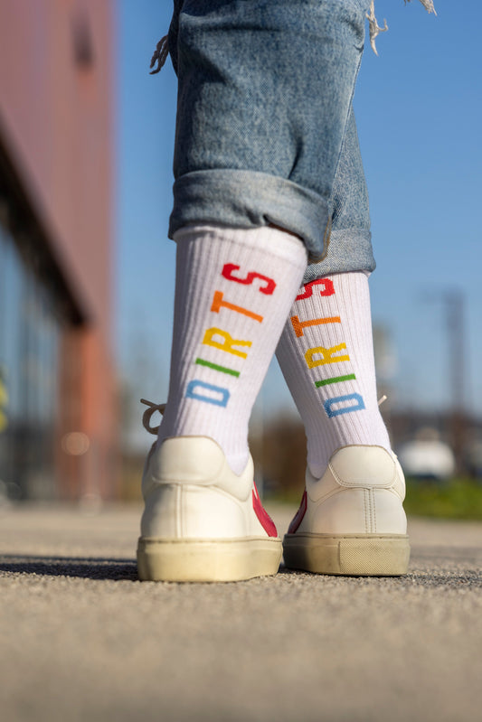 Rainbow Socks 2.0, Weiß