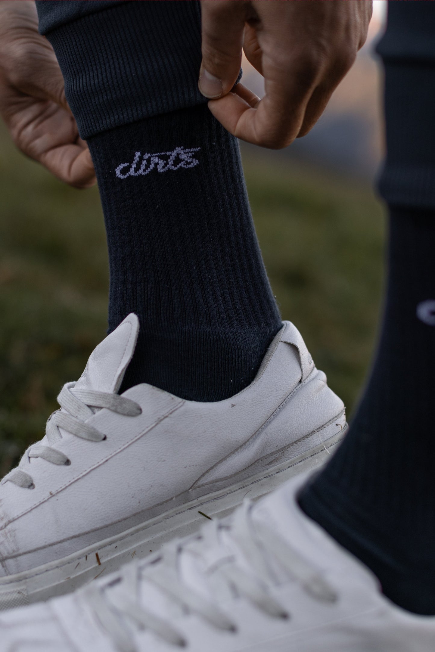 Classic Logo Socks, Saphir